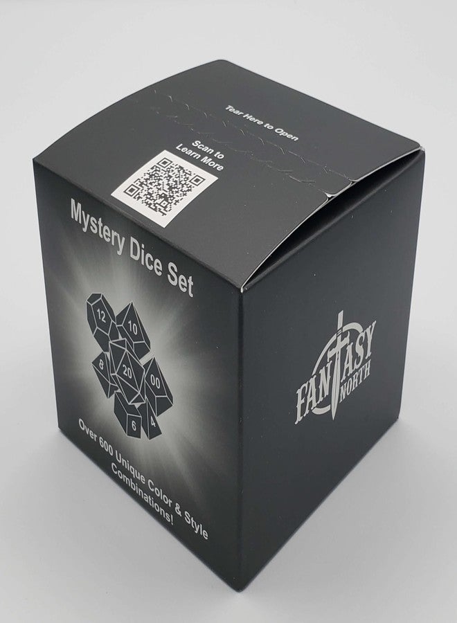 Fantasy North Fantay North - Mystery Dice Blind Box - 1 Random Full Set of Acrylic, Resin or Metal Dice for Tabletop Games (TTRPGs) Like D&D and Pathfinder - Image 2